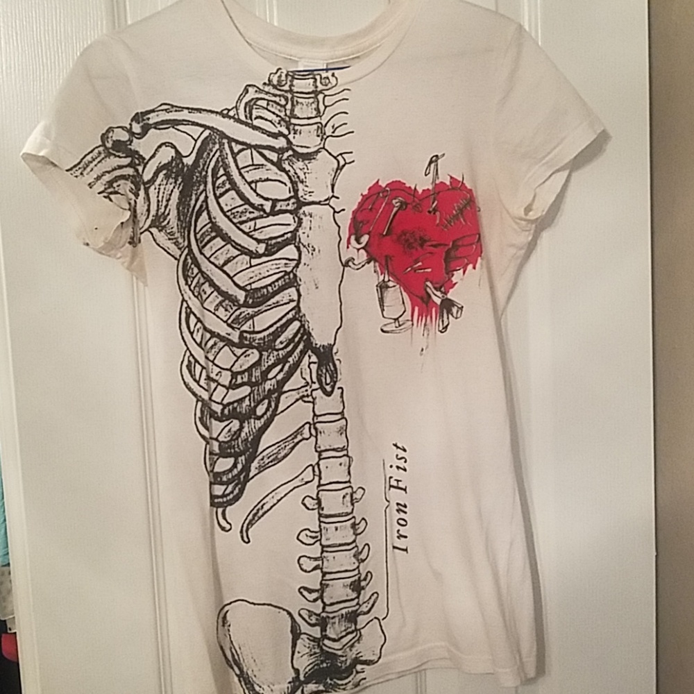 Iron fist wishbone skeleton top large